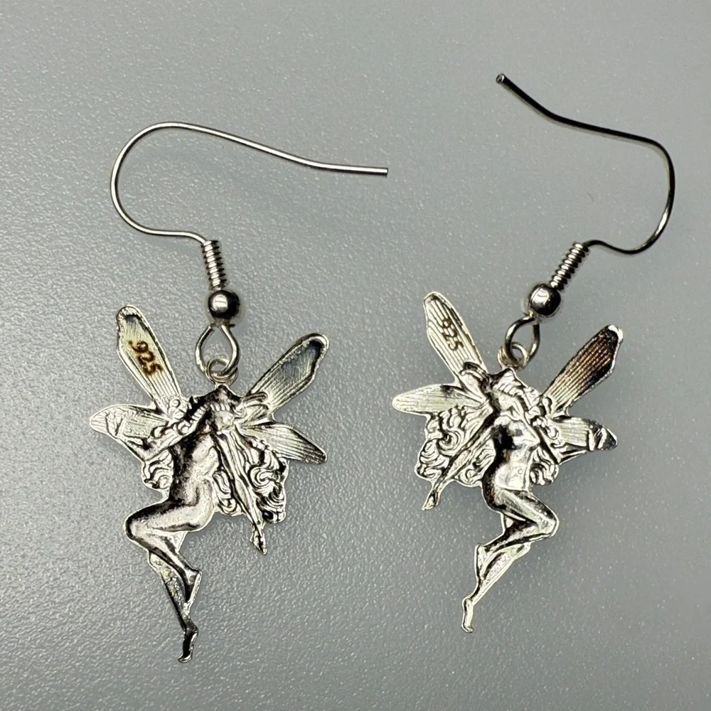 Silver Enchanted Fairy Earrings​